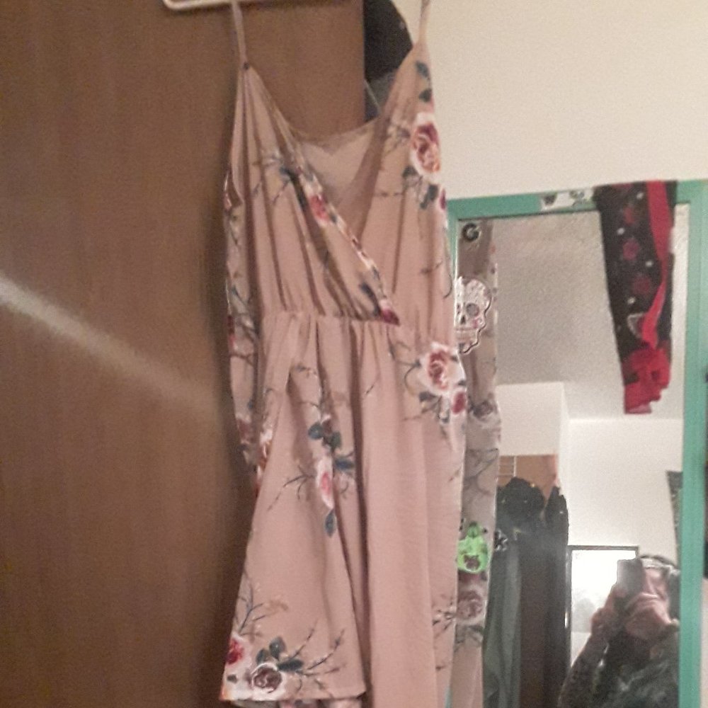 High low romper